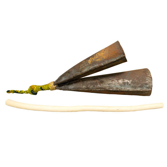 OSC Ghana Style Double Gong / Agogo Bell Hand Held Percussion World