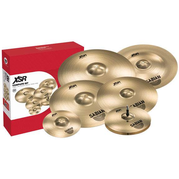 Sabian XSR Complete Set Cymbal Packs and Cymbal Sets Steve Weiss Music