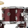 PDP Center Stage Kit 7x10, 8x12, 12x14F, 14x22, 5x14 Snare. Hardware, Cymbals & Throne Included- Rudy Red Sparkle