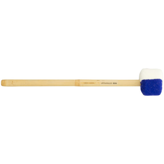 A. Putnam BD6 Bamboo Bass Drum Mallets Keith Aleo Double Sided