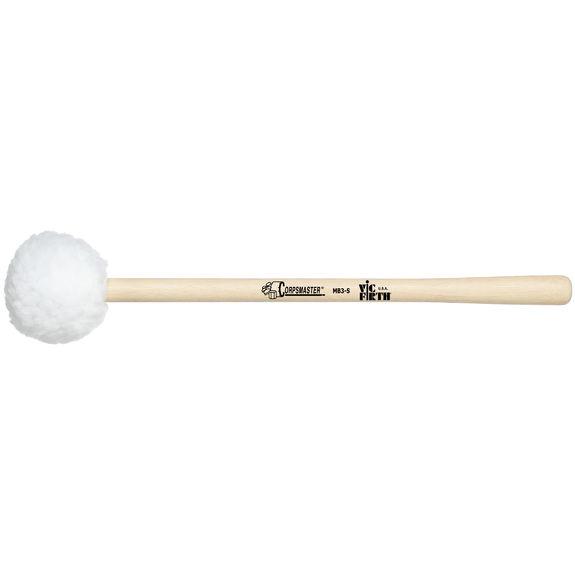 Vic Firth Corpsmaster MB3S Soft Bass Drum Mallets Large Marching
