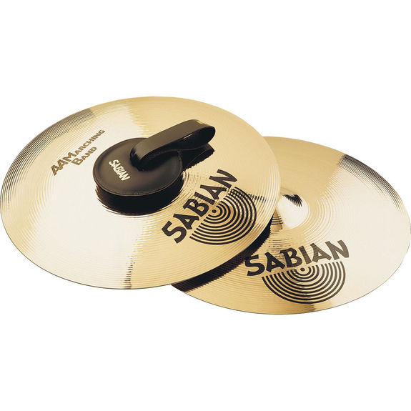 Sabian 18" AA Marching Band Cymbals Hand Cymbals Steve Weiss Music