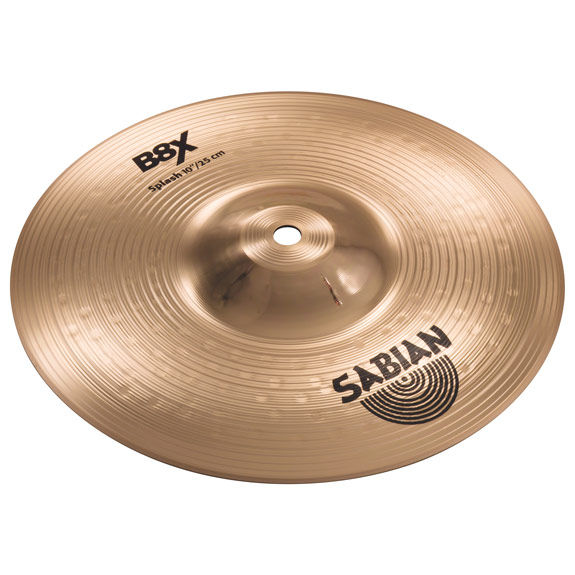 Sabian 10" B8X Splash Cymbal Splash Cymbals Steve Weiss Music