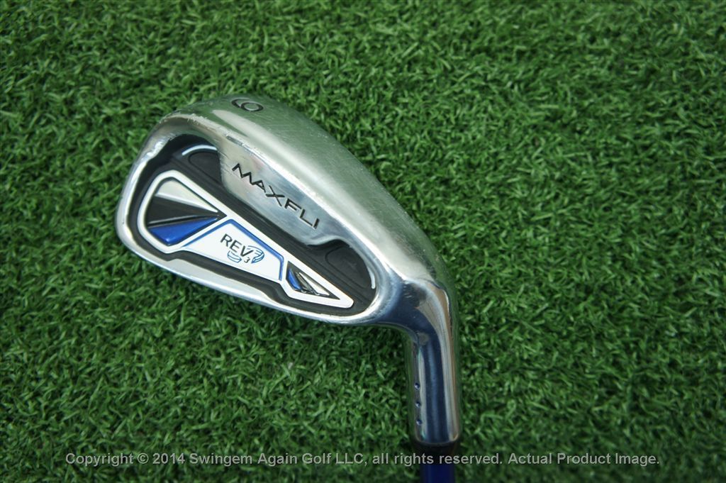 MAXFLI REV 3 JUNIOR 9 IRON GRAPHITE JUNIOR FLEX 33" P131357 eBay