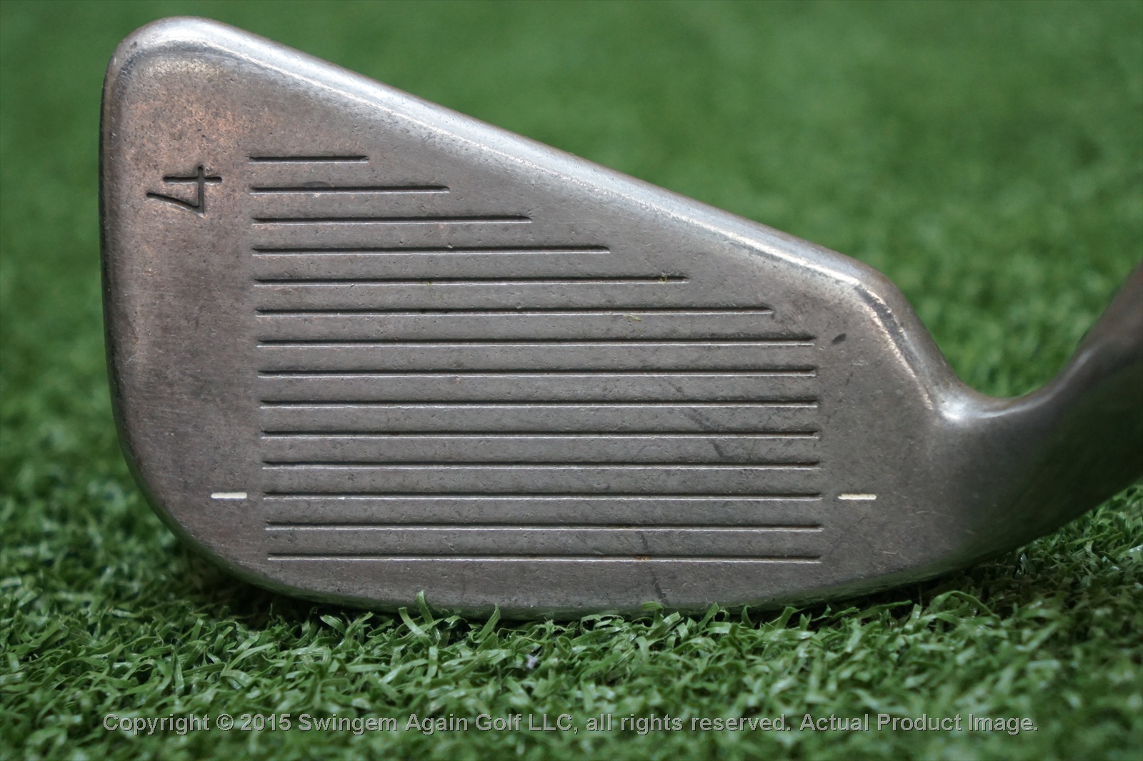 Women's Ping isik Gold Dot 4 Iron Graphite Shaft Ladies Flex 139726