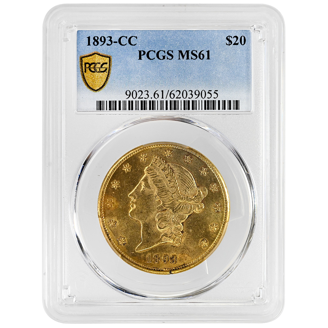 1893-CC $20 MS