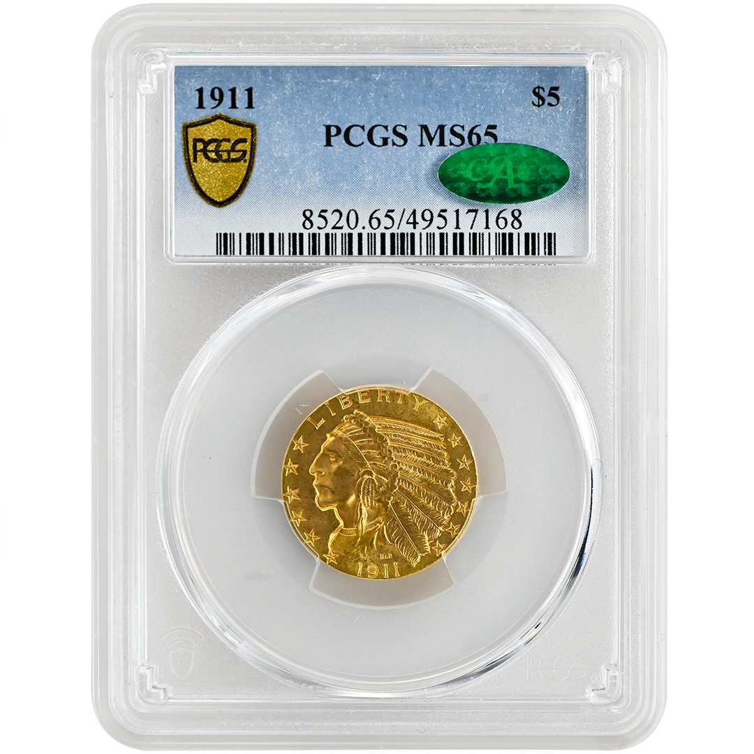 1911 $5 MS