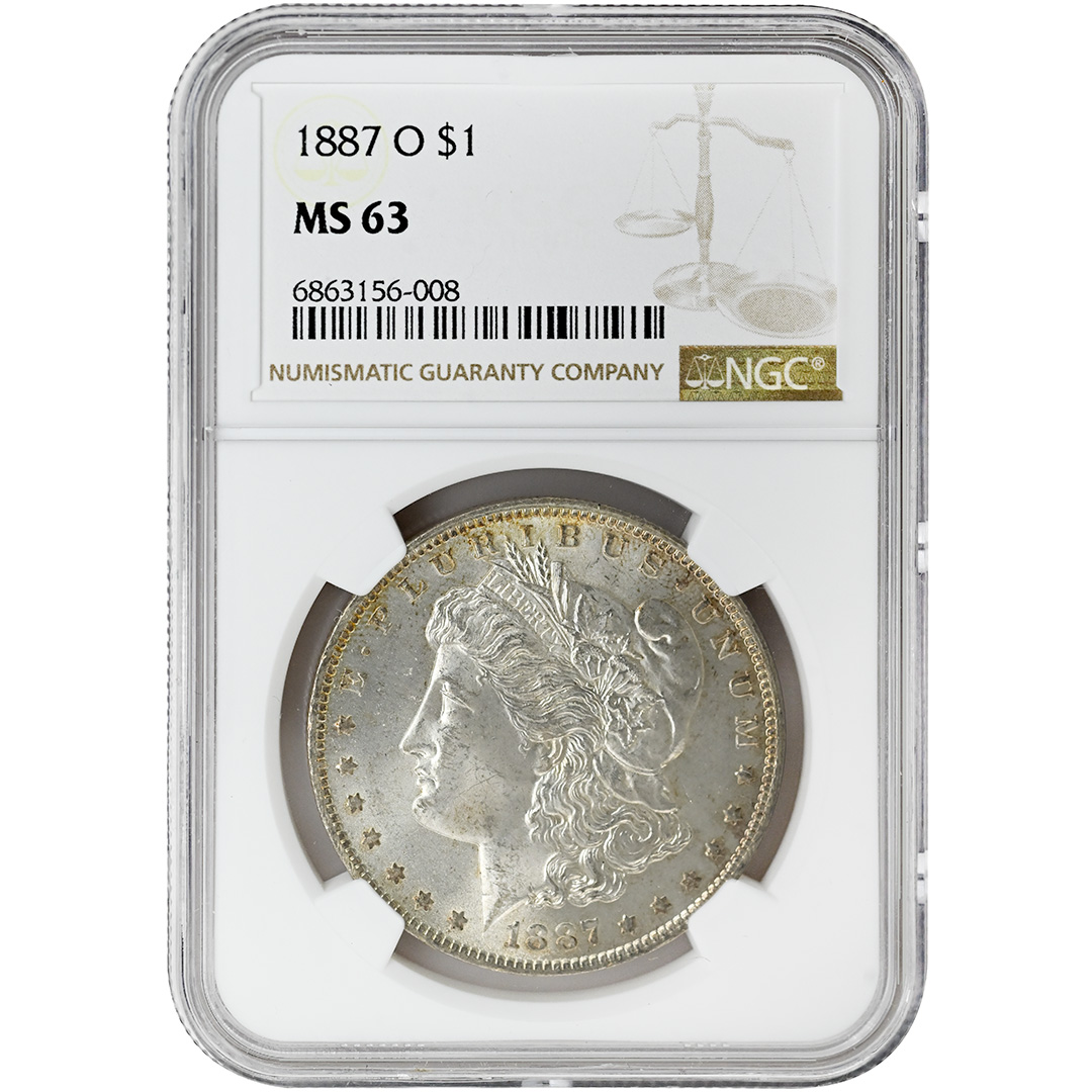 1887-O $1 MS