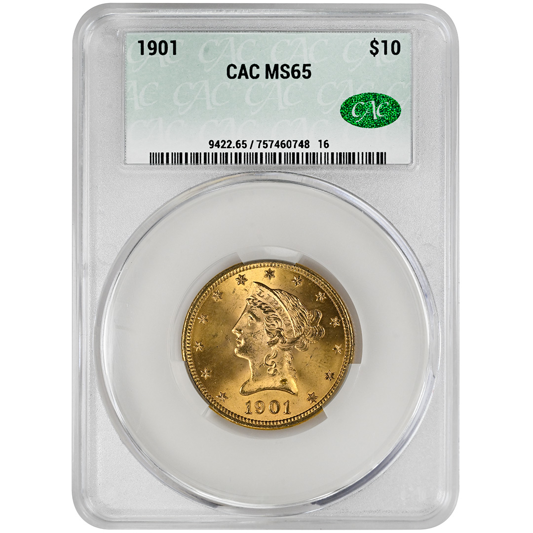 1901 $10 MS
