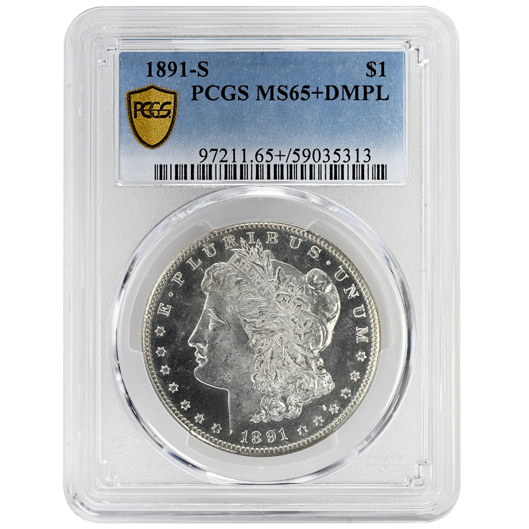 1891-S $1 MS DMPL