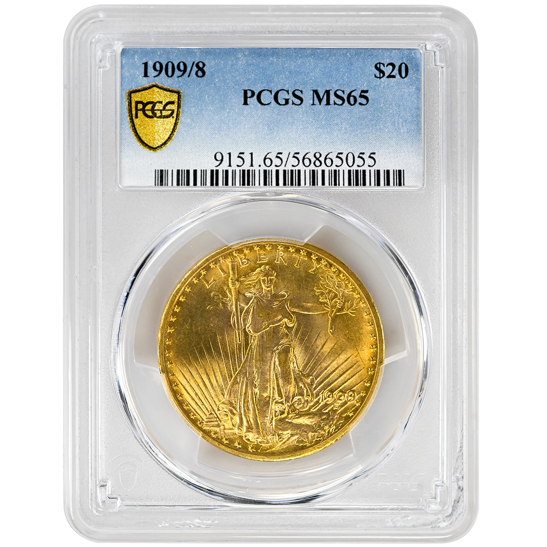 1909/8 $20 MS