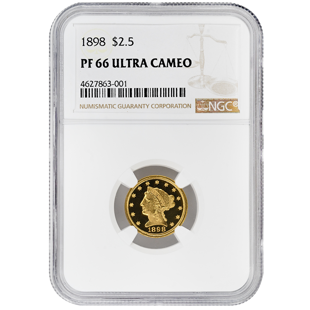 1898 $2 1/2 PR DCAM