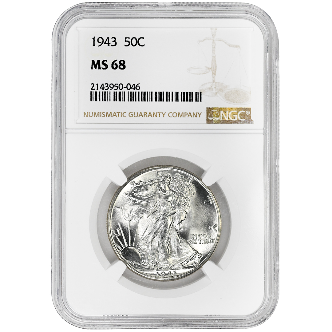 1943 50c MS