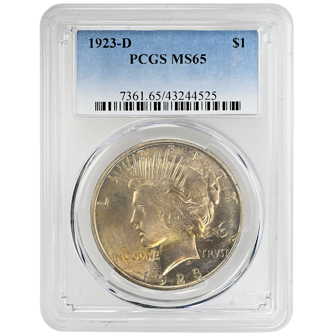 1923-D $1 MS