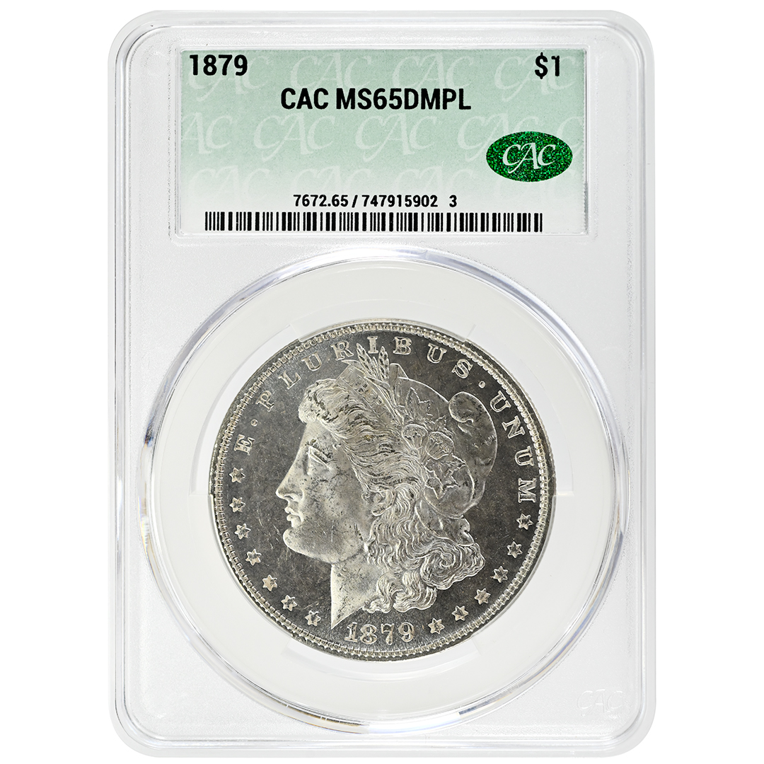 1879 $1 MS DMPL