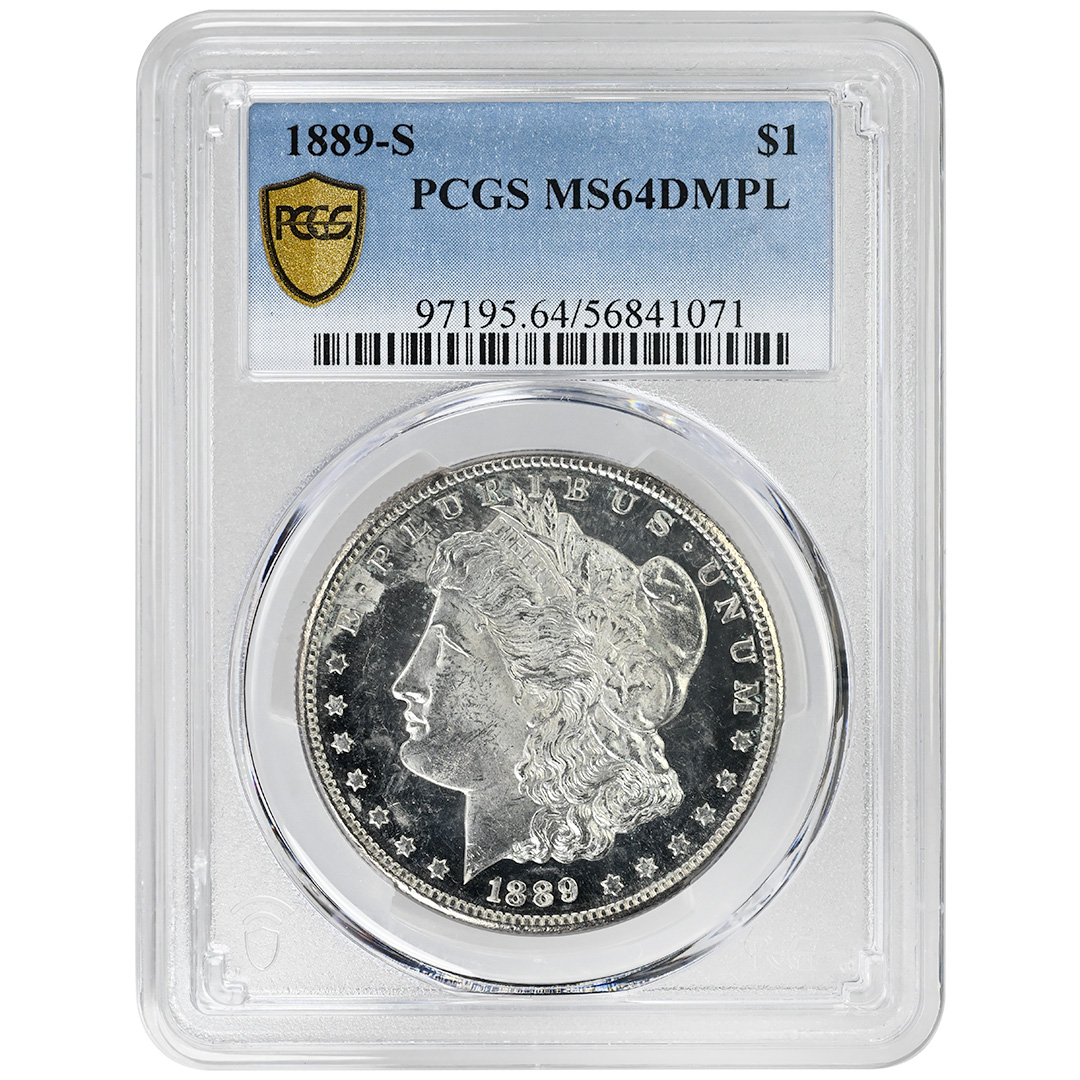 1889-S $1 MS DMPL