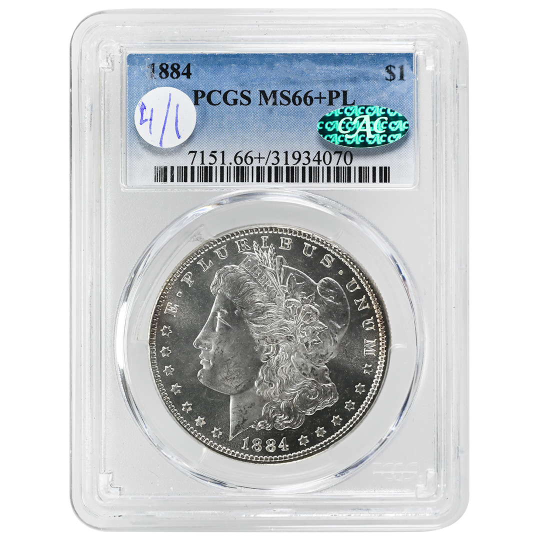1884 $1 MS PL