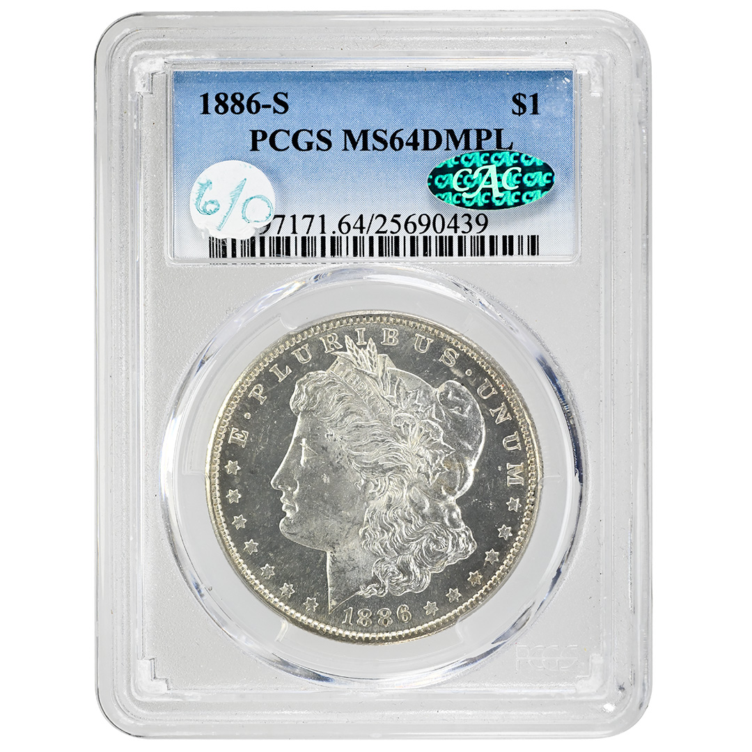 1886-S $1 MS DMPL