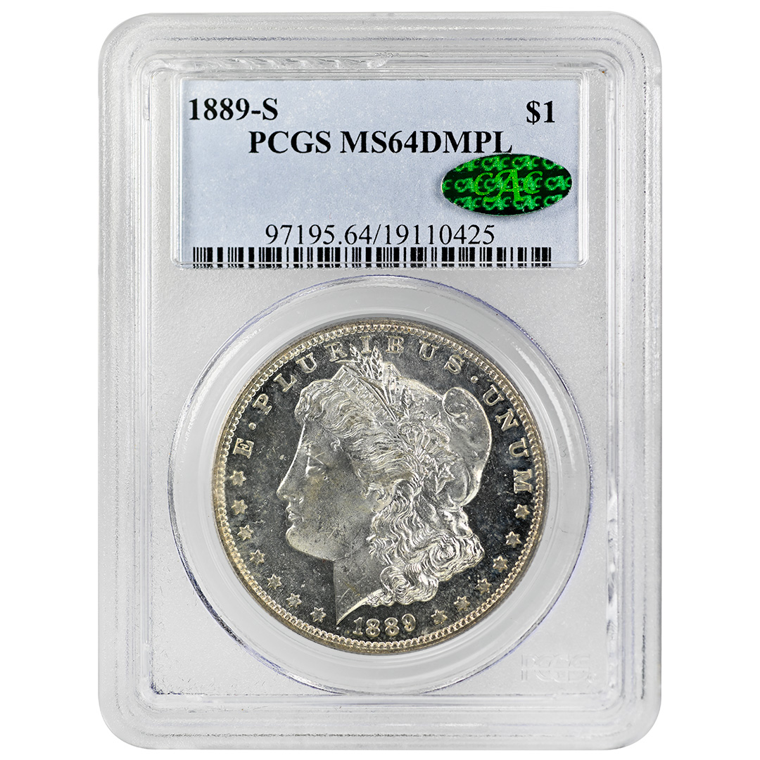 1889-S $1 MS DMPL