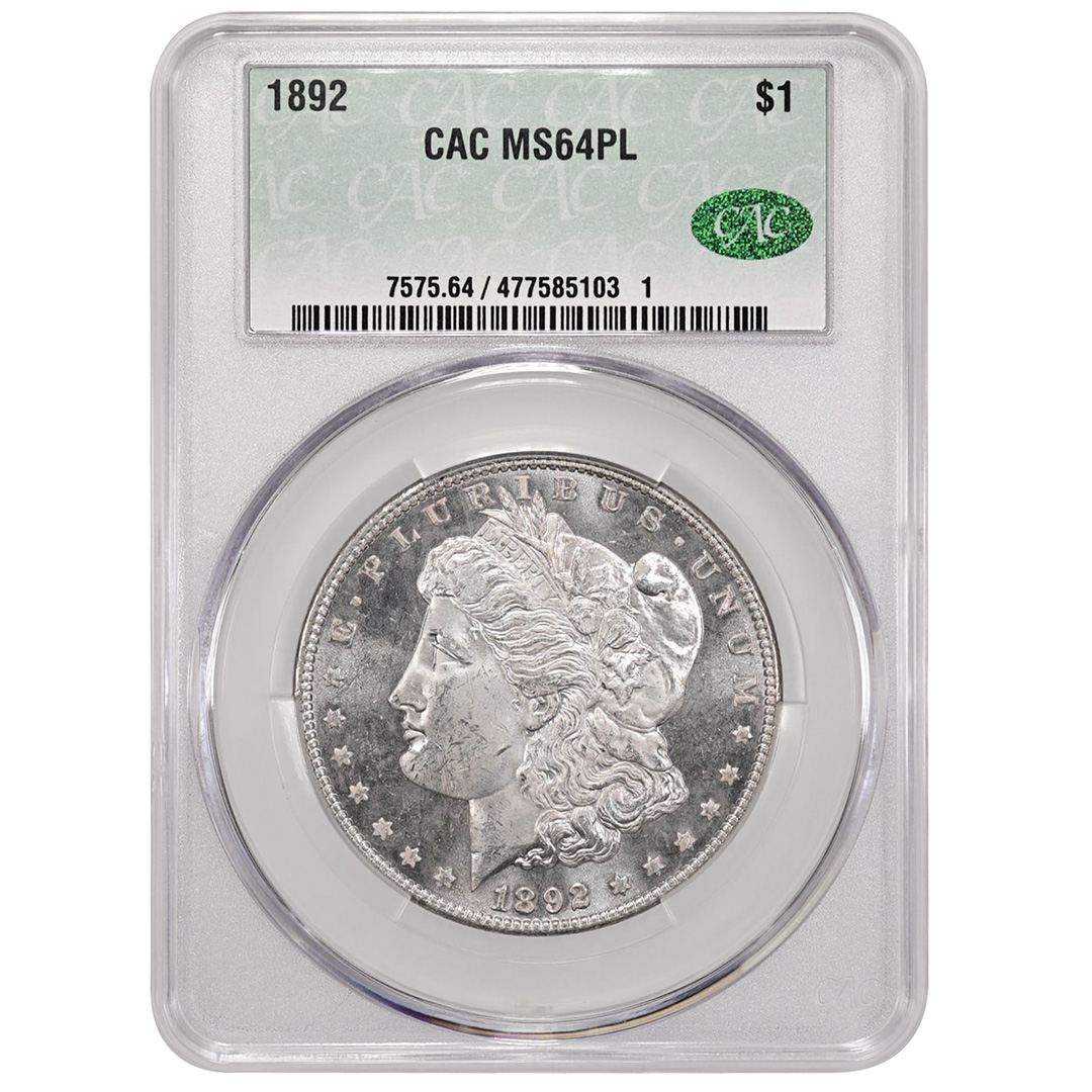 1892 $1 MS PL