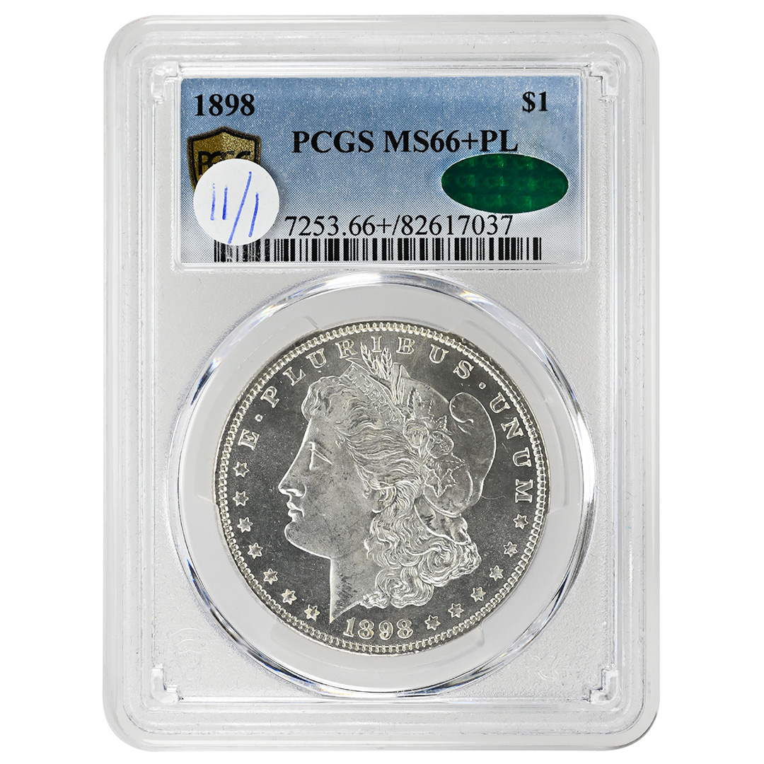1898 $1 MS PL