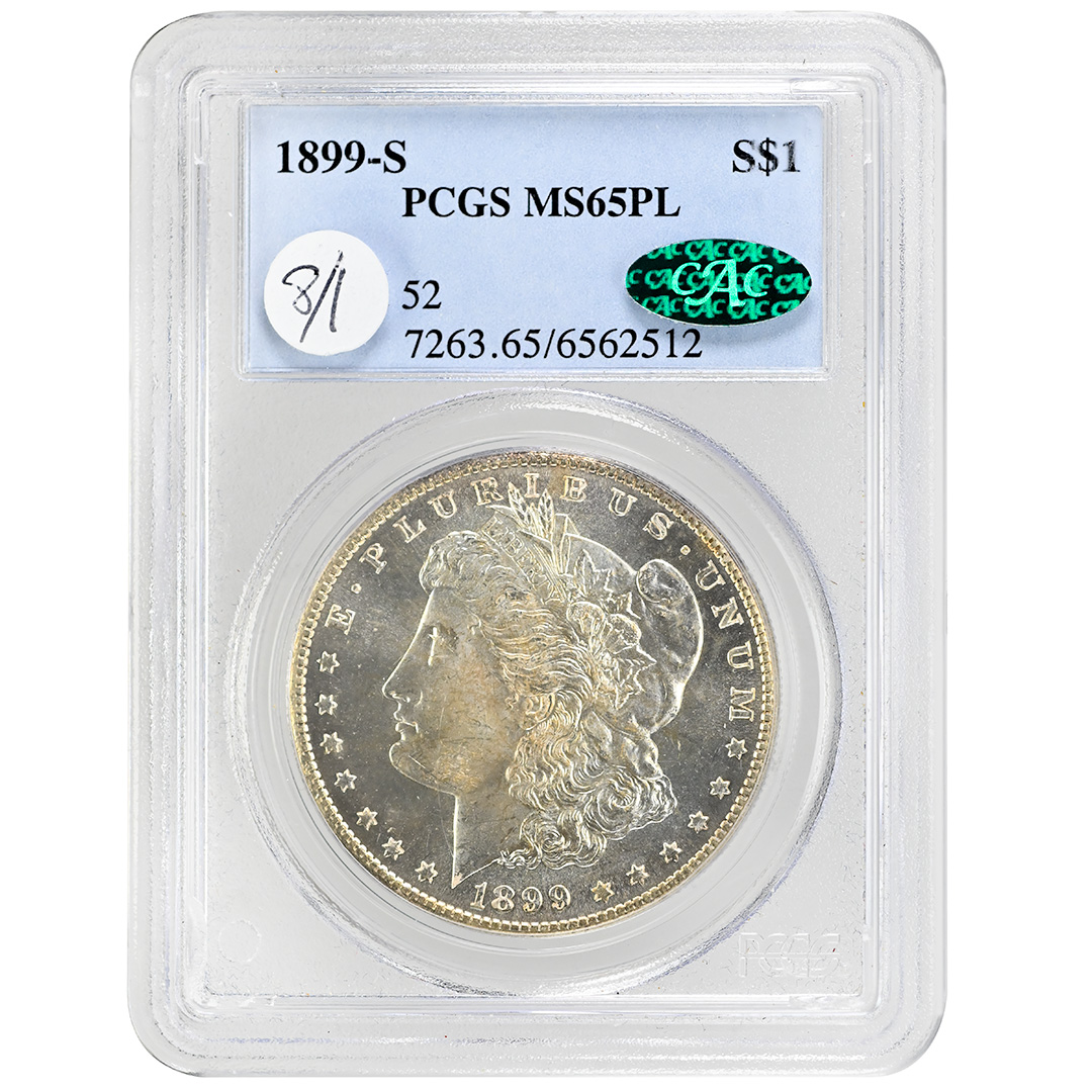 1899-S $1 MS PL