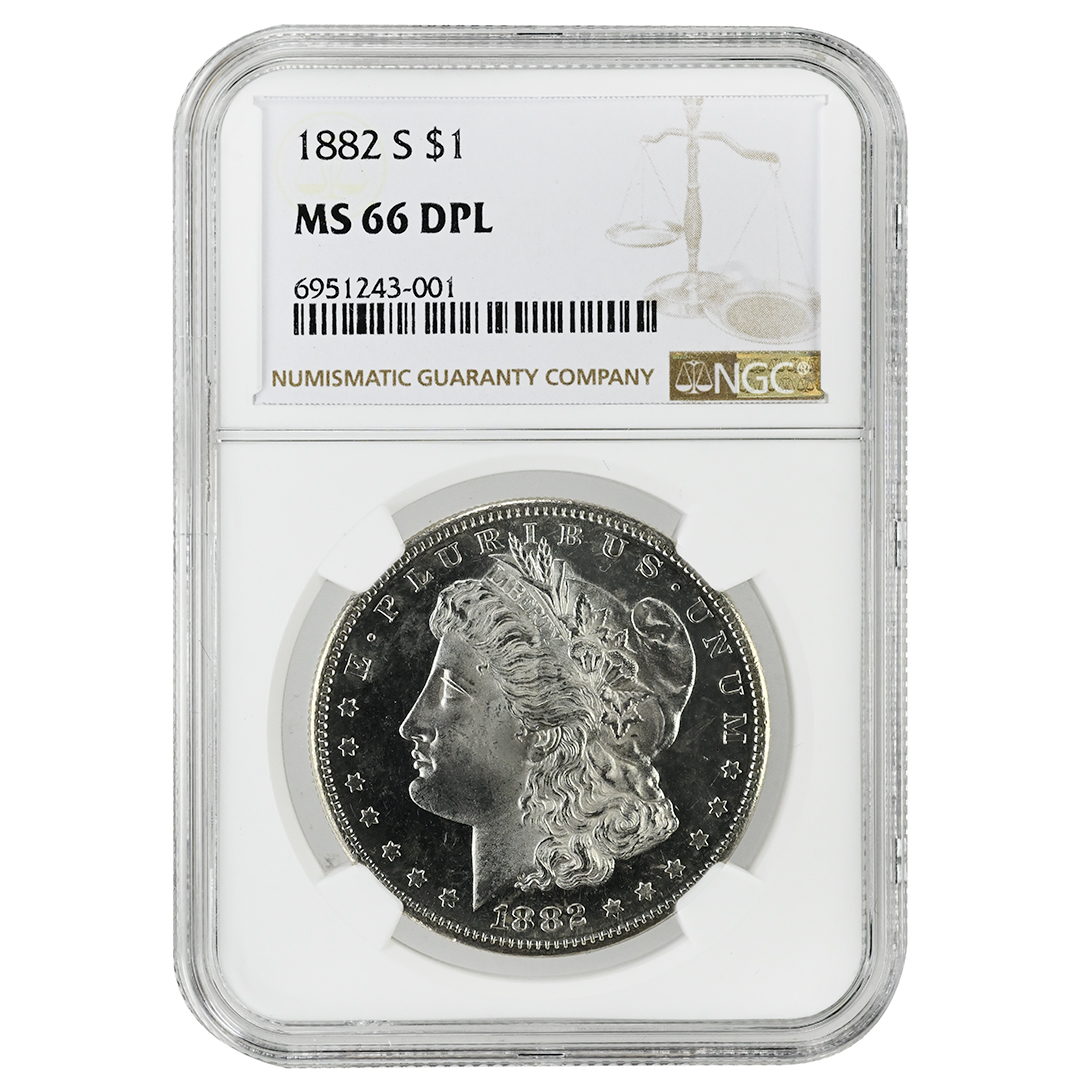 1882-S $1 MS DMPL