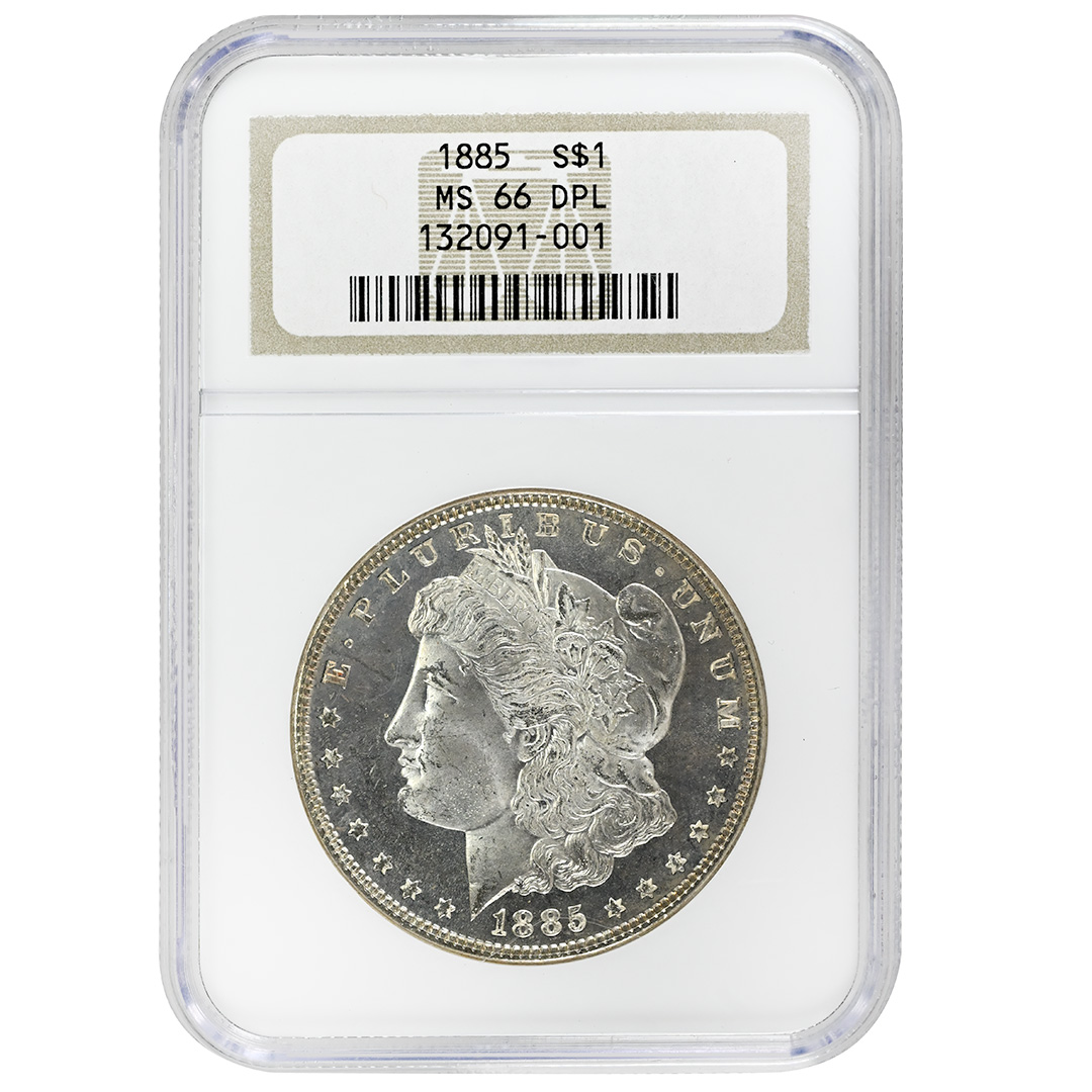 1885 $1 MS DMPL