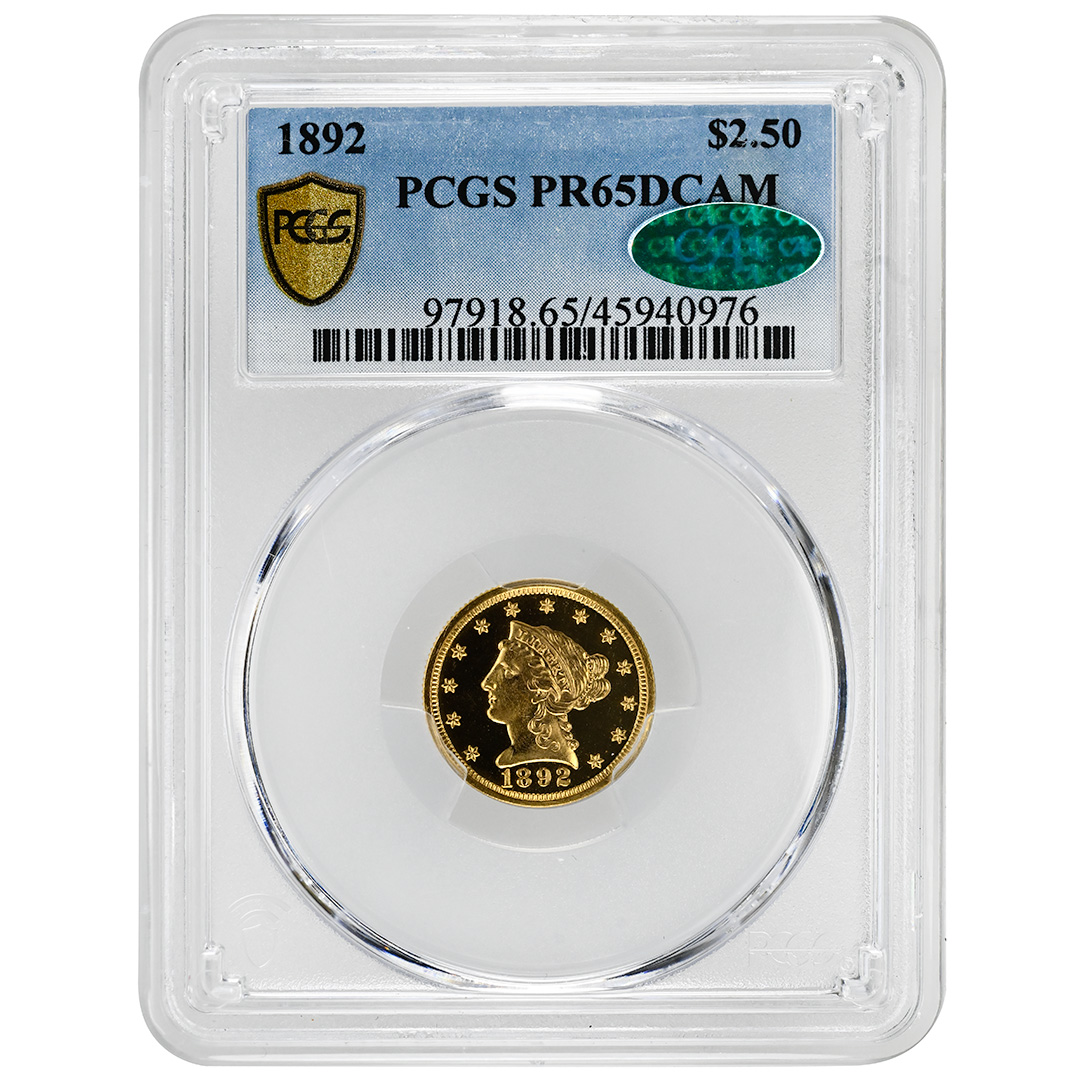 1892 $2 1/2 PR DCAM