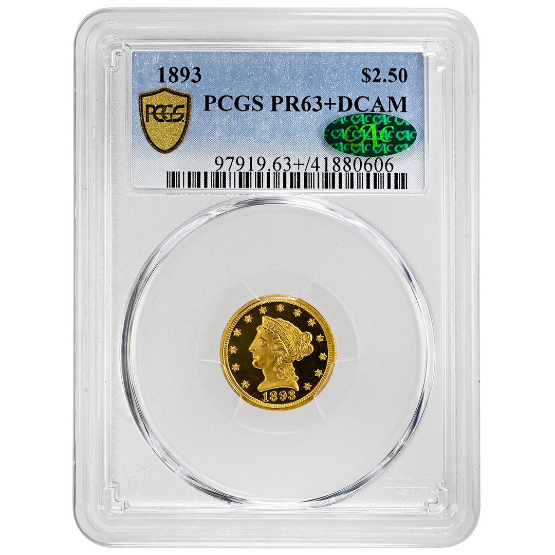 1893 $2 1/2 PR DCAM