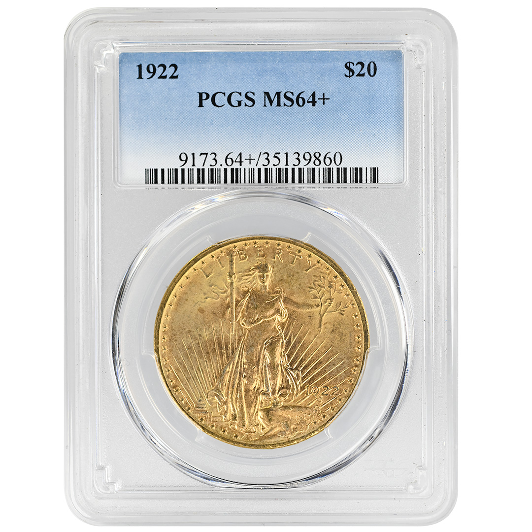 1922 $20 MS