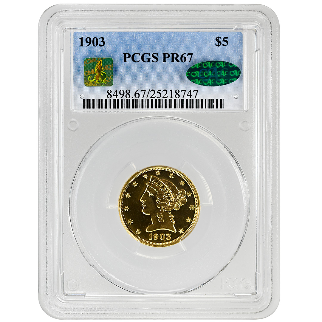 1903 $5 PR