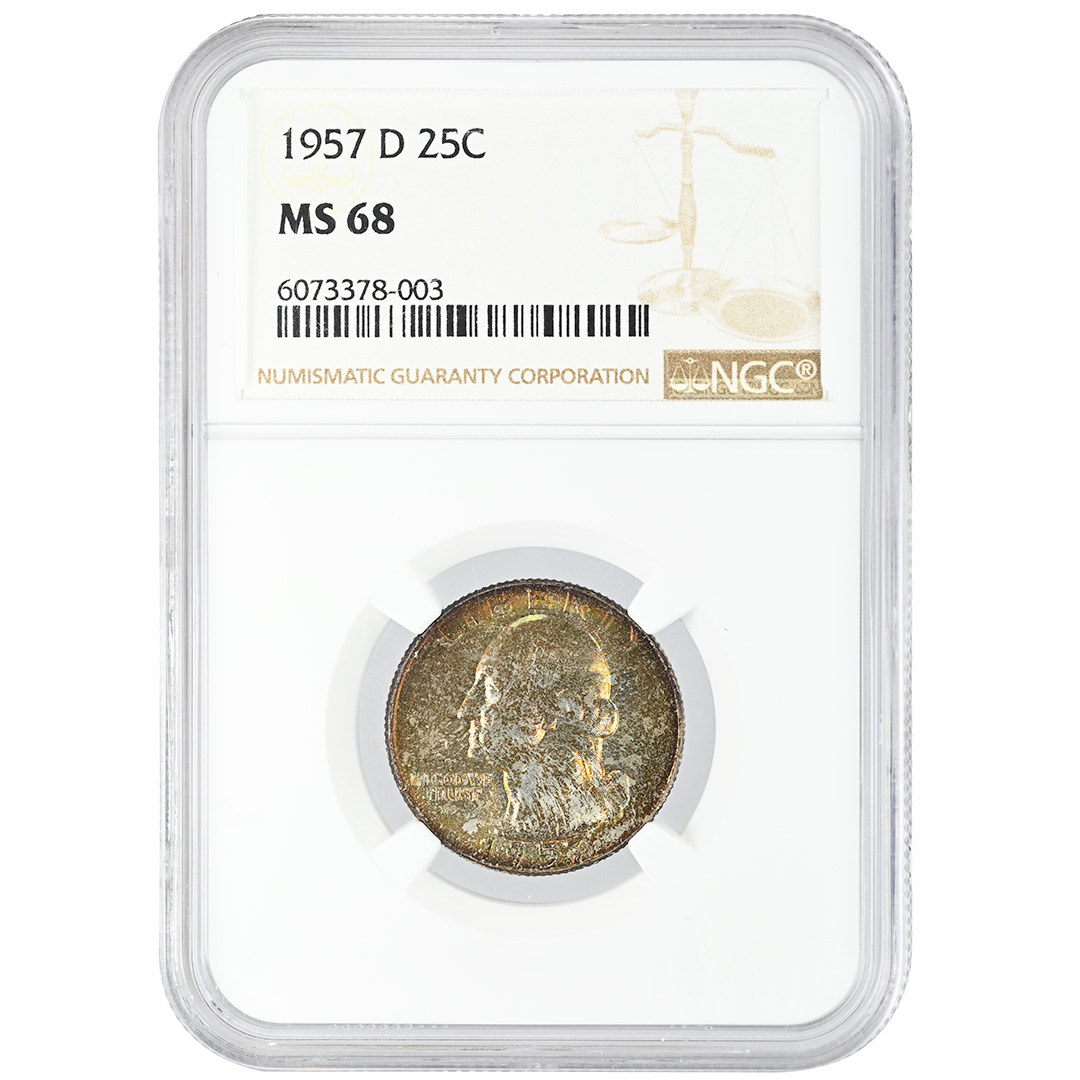 1957-D 25c MS