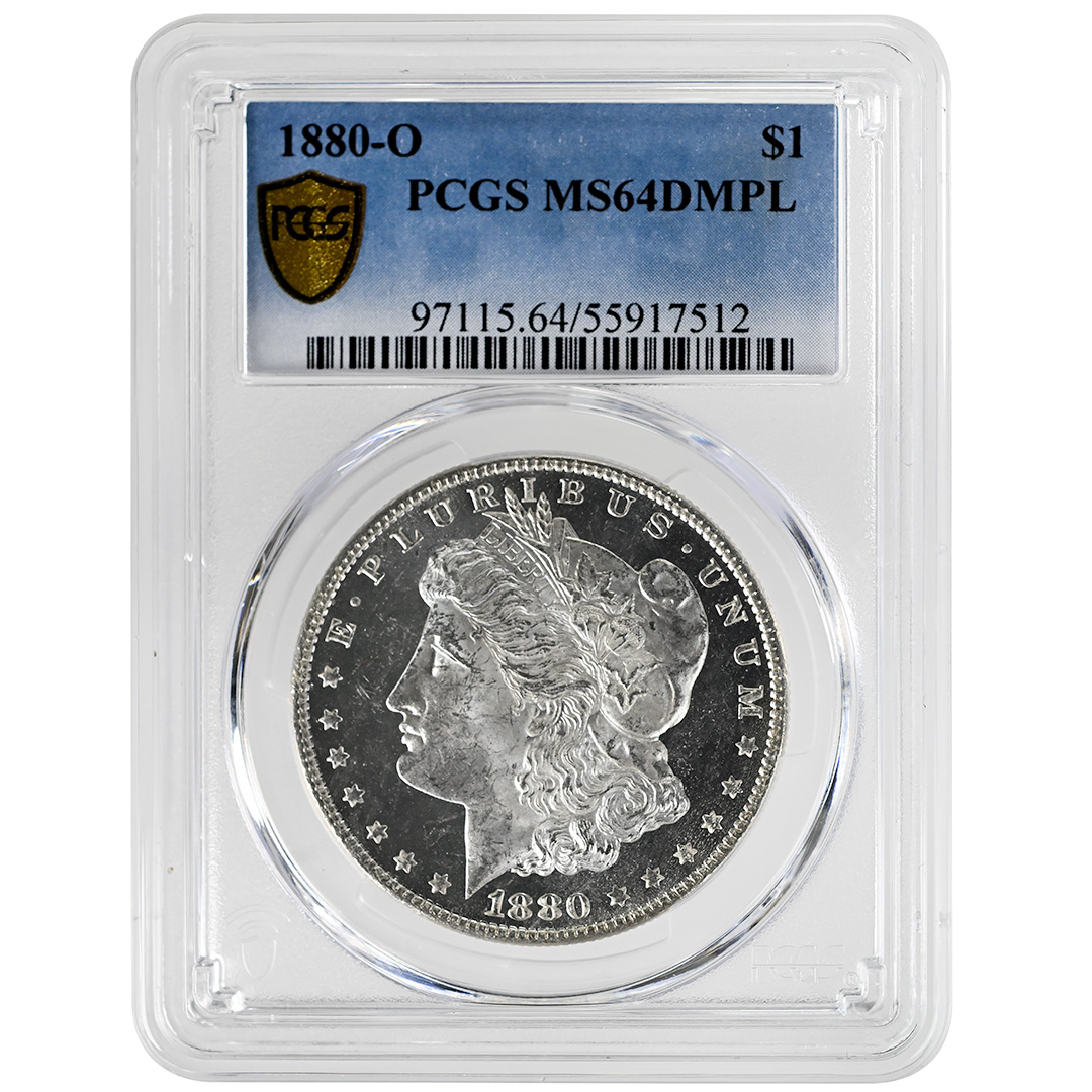 1880-O $1 MS DMPL