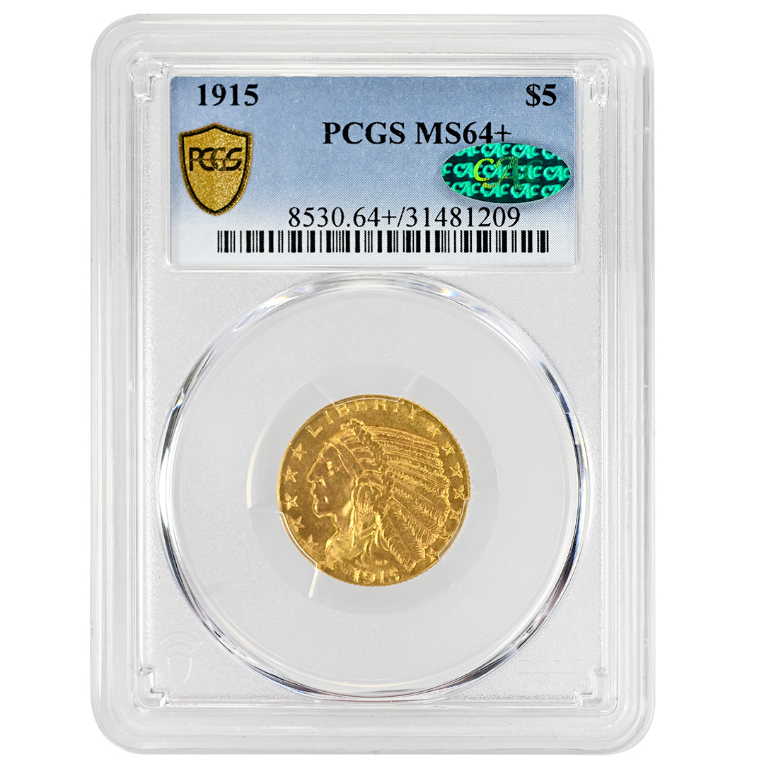 1915 $5 MS
