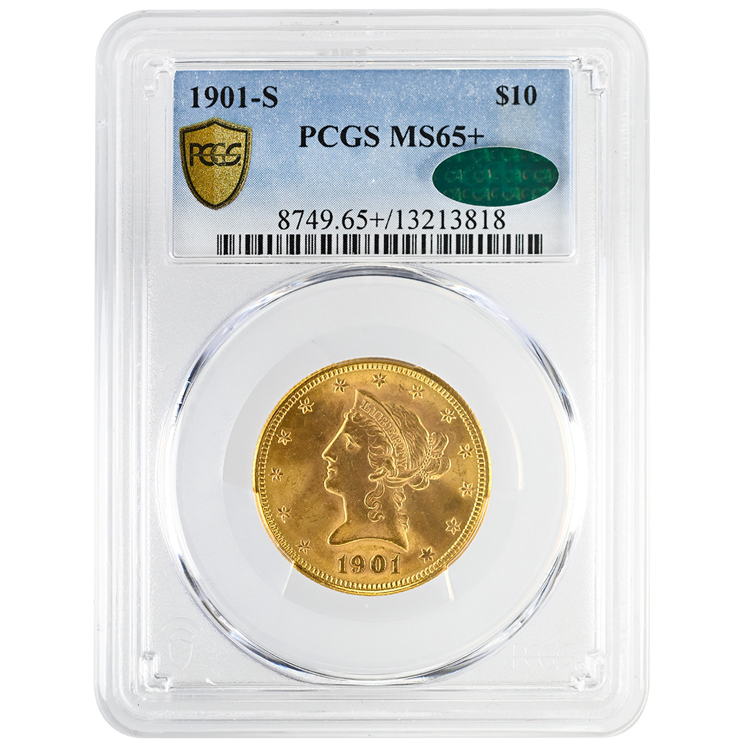 1901-S $10 MS