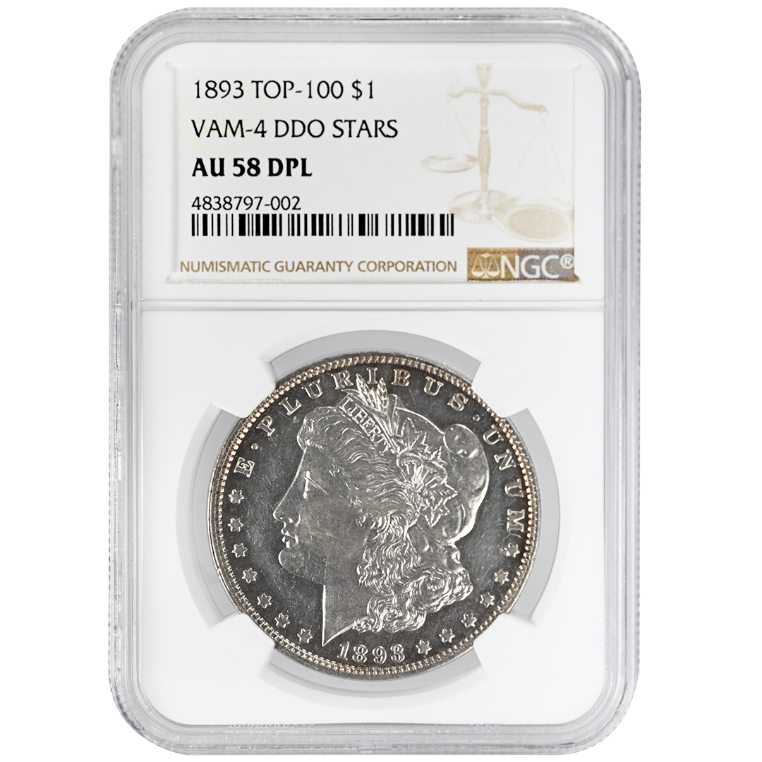 1893 $1 MS DMPL