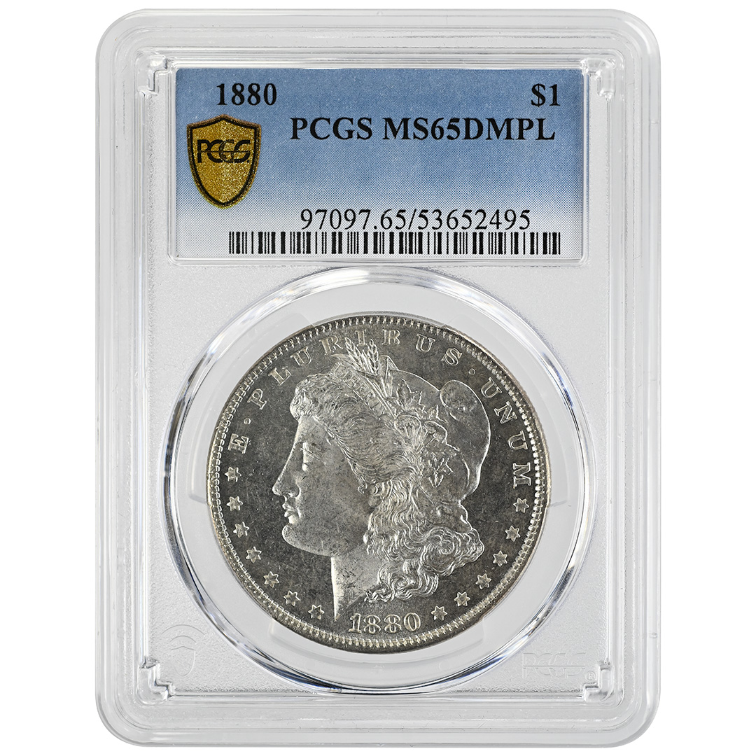 1880 $1 MS DMPL