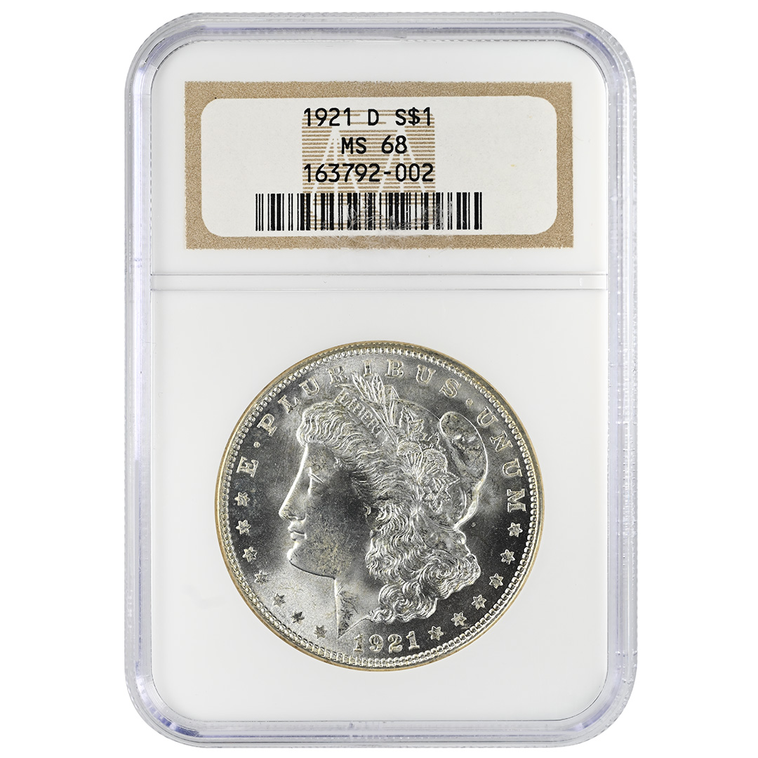 1921-D $1 MS