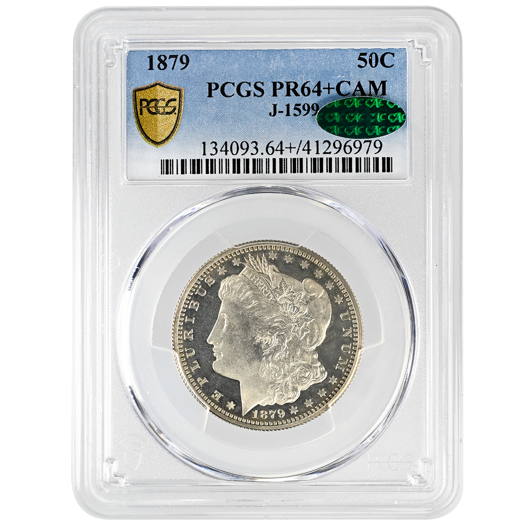 1879 P50c Silver, J-1599 PR CAM