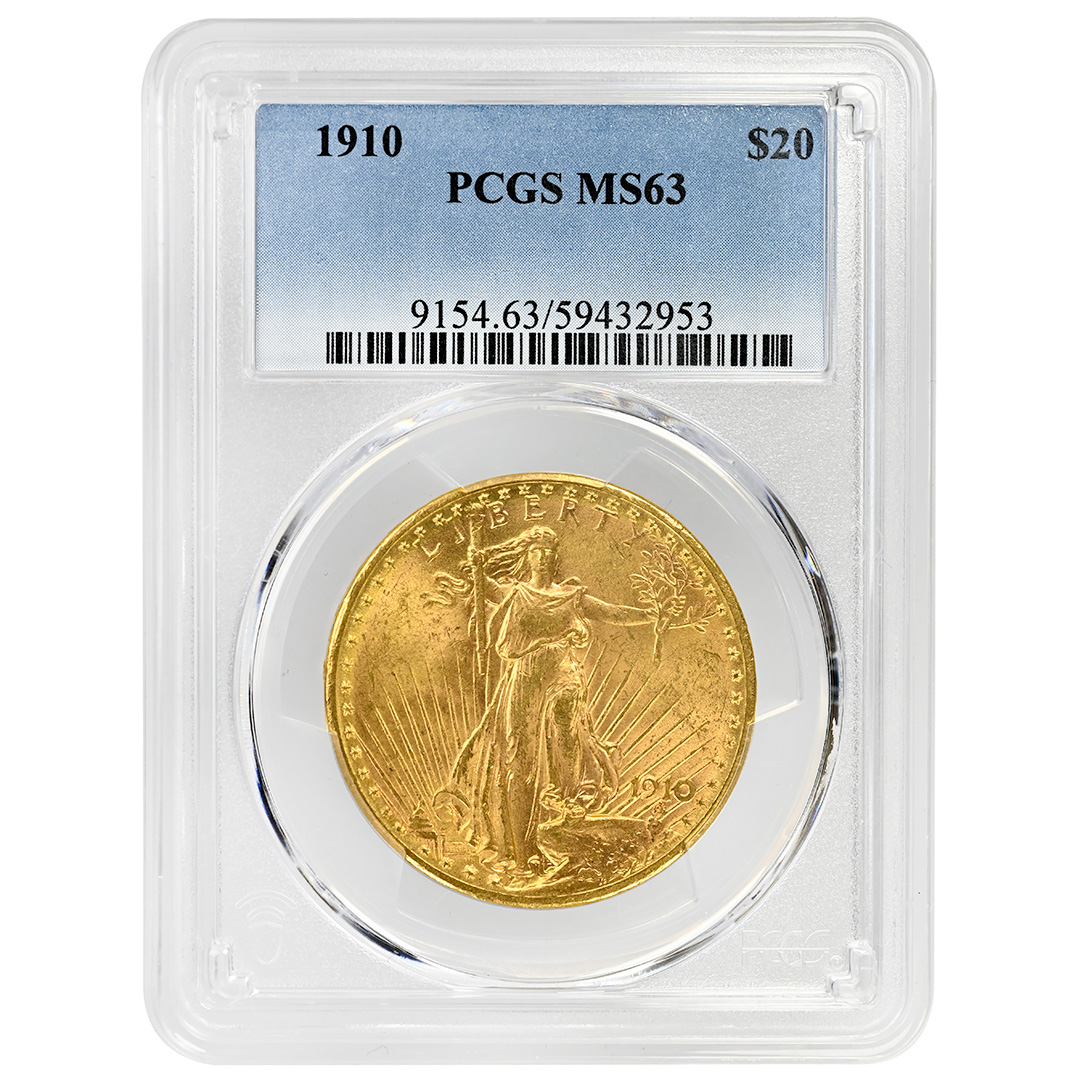 1910 $20 MS
