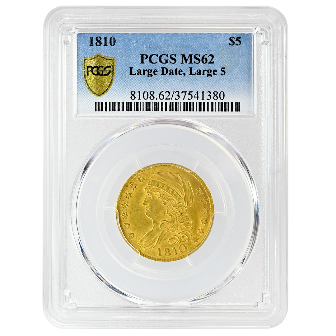 1810 $5 Large Date, Large 5 MS