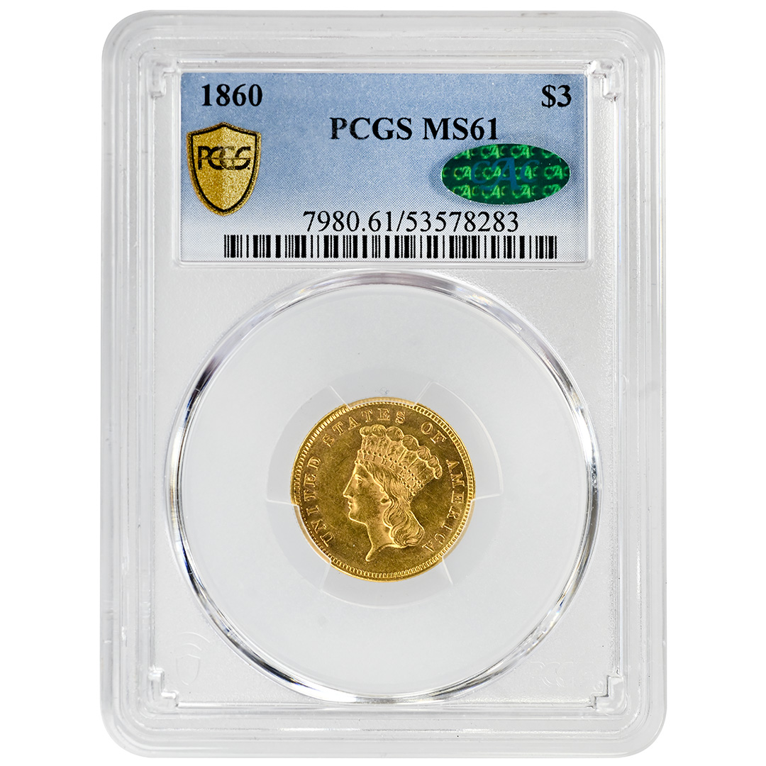 1860 $3 MS