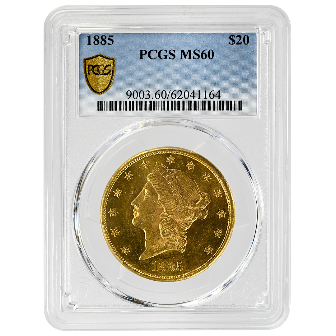 1885 $20 MS