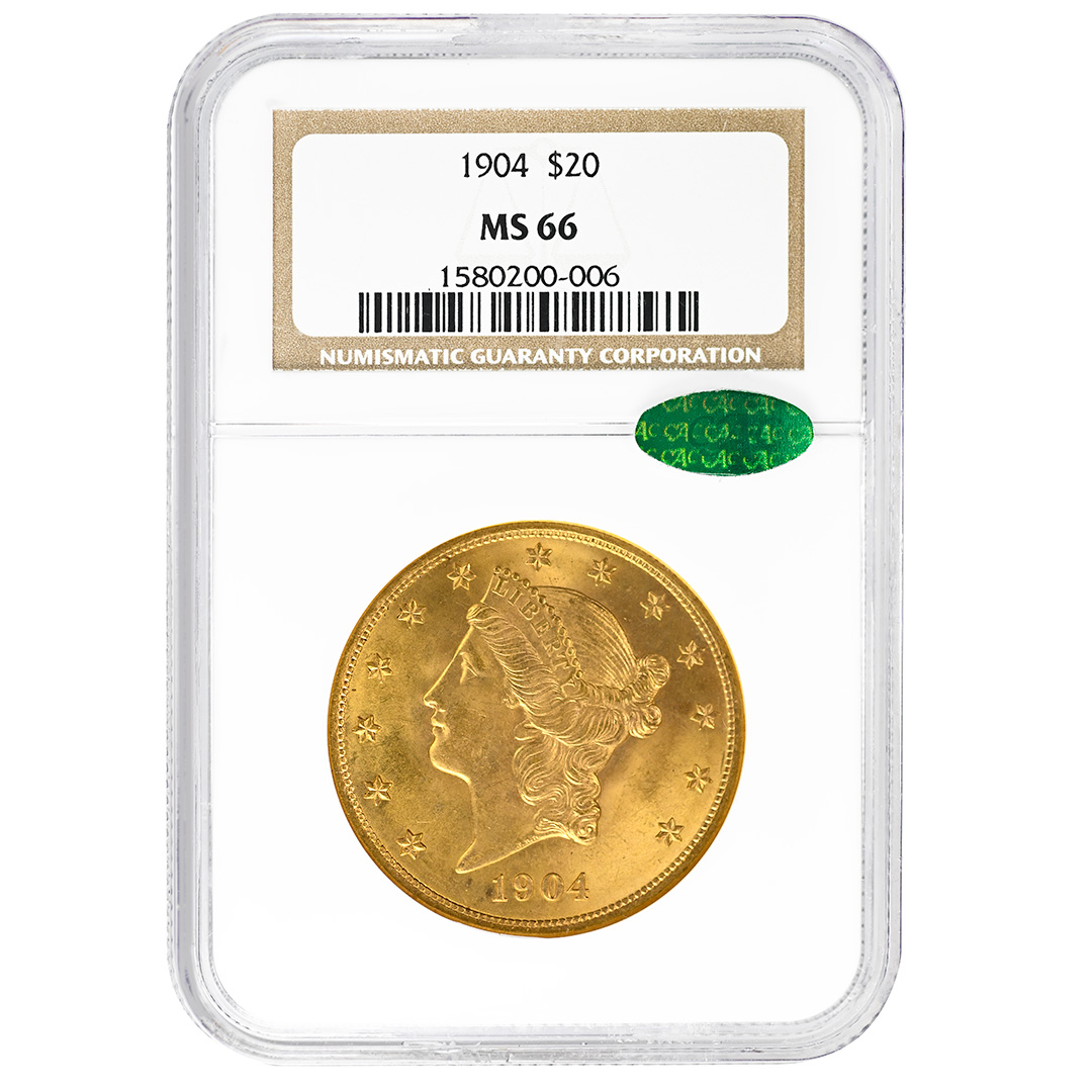 1904 $20 MS