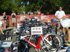 Reserved Bike Racks