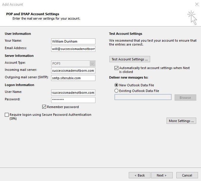 Why can't I log in to my email in outlook?