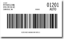 dat-mail, tray labels