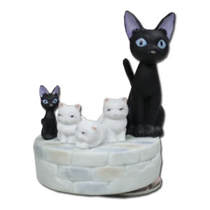 Studio Ghibli Music Box -- Jiji Family
