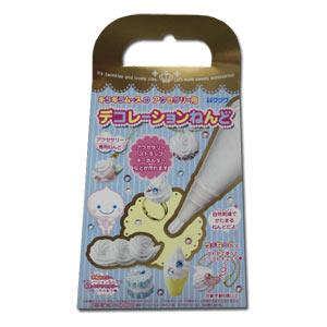 White Mousse-chan Kira-Kira Paper Clay Refill Whip Style